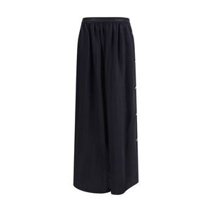 Kristina Ti Women Wool And Silk Long Skirt